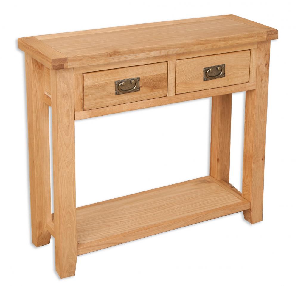 Natural Oak Console Table £289