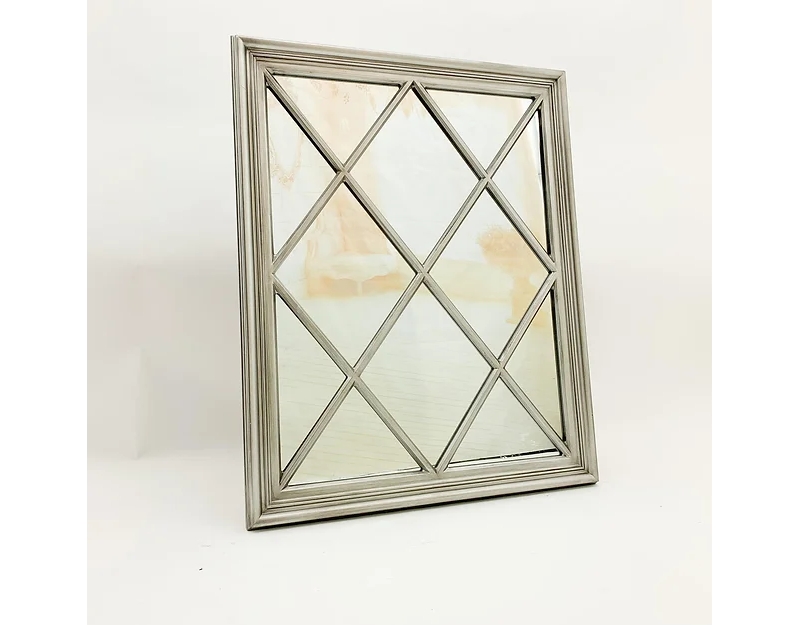 silver wall mirror 80cm x 100cm £149