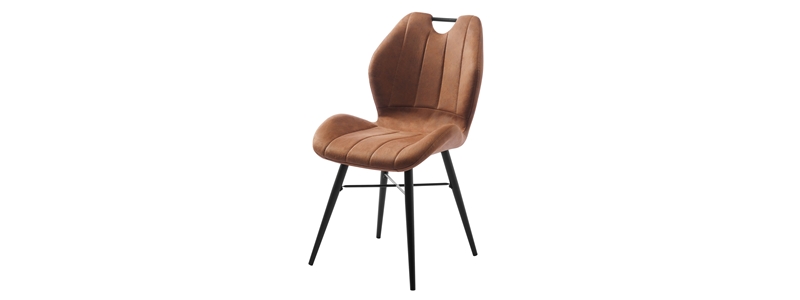 industrial brown dining chair £119
