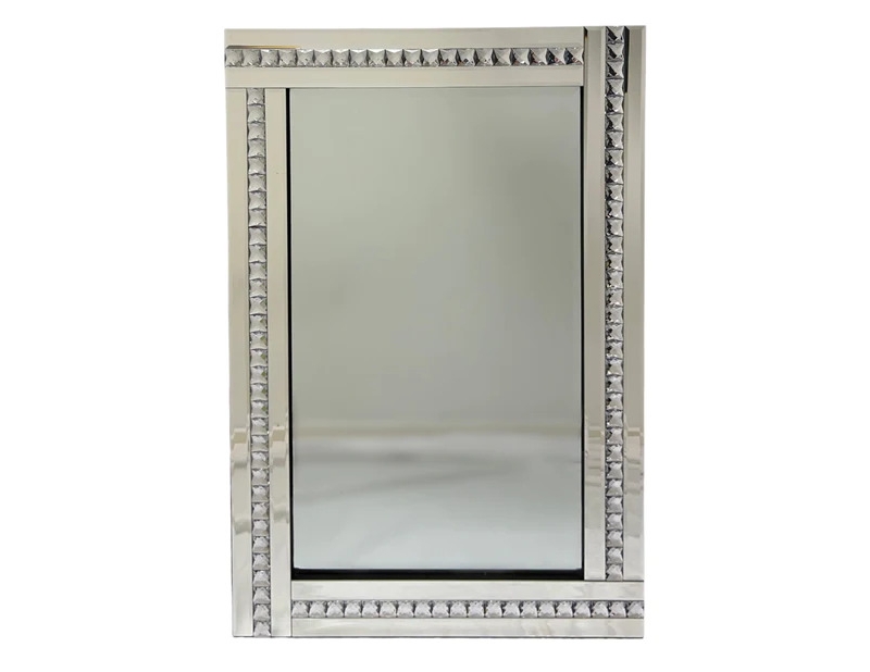 mirror with crystal border £99