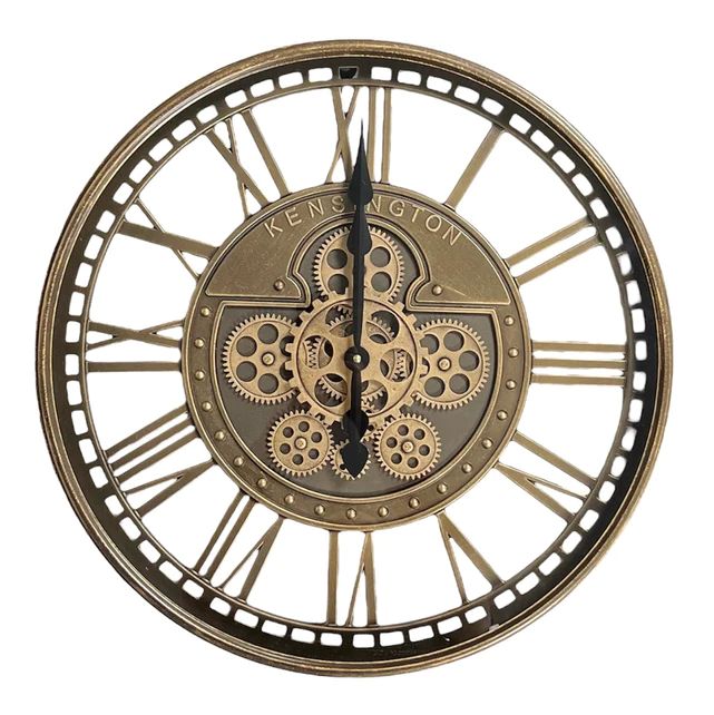 Quality Wall Clock with Moving Cogs  £119