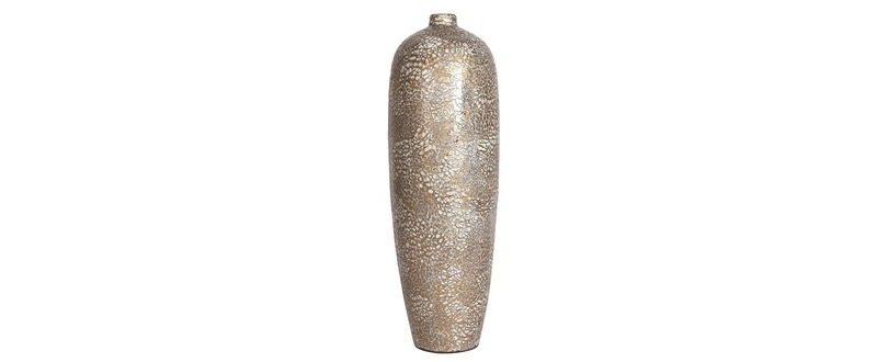 eggshell gold vase 60.5cm