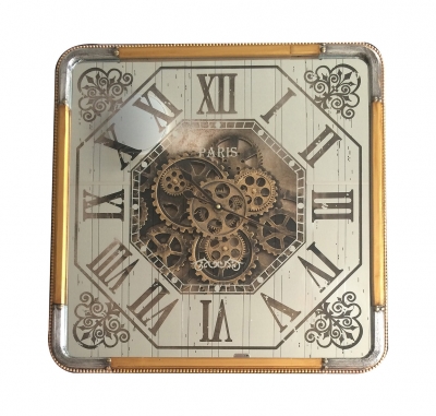 square wall clock 60cm