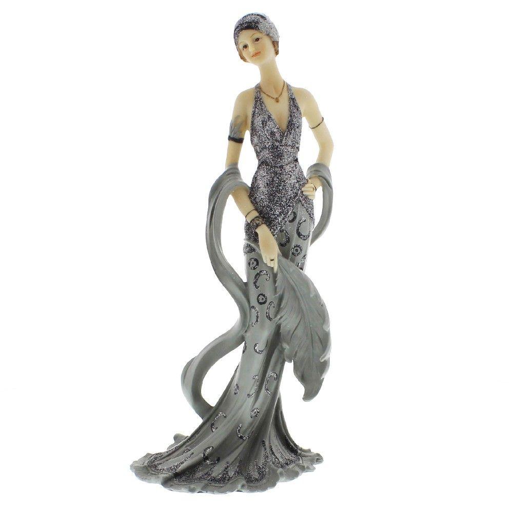 Grey  Gatsby  Lady Figurine £37.99