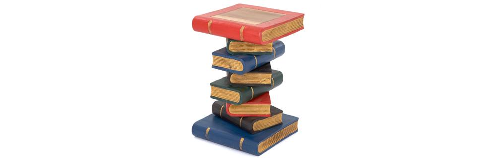 Large Painted Bookstack £149