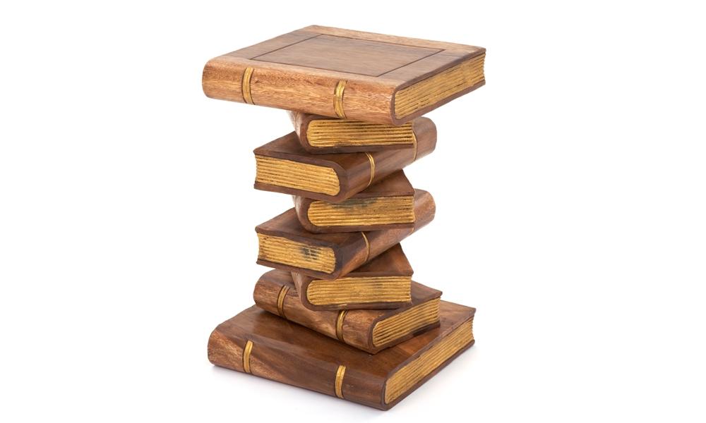 Large Waxed Gold Bookstack £149