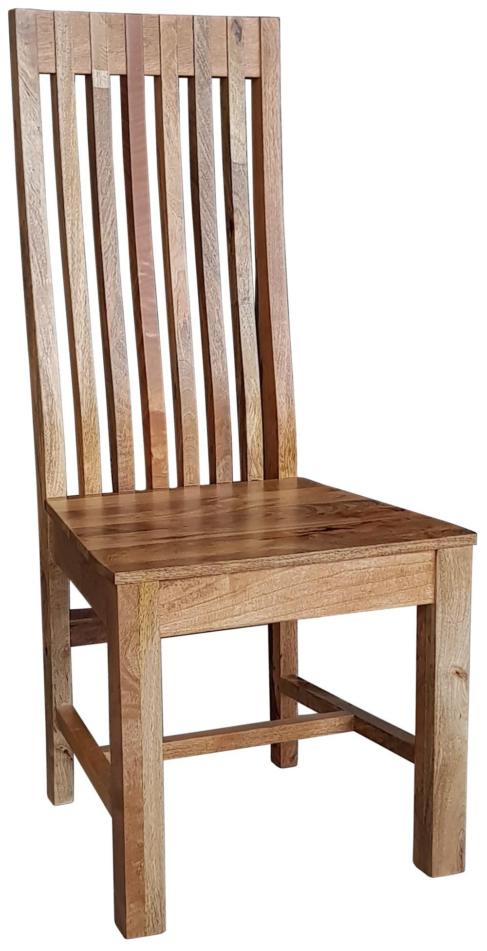 Solid Wood Light Mango Dining Chair