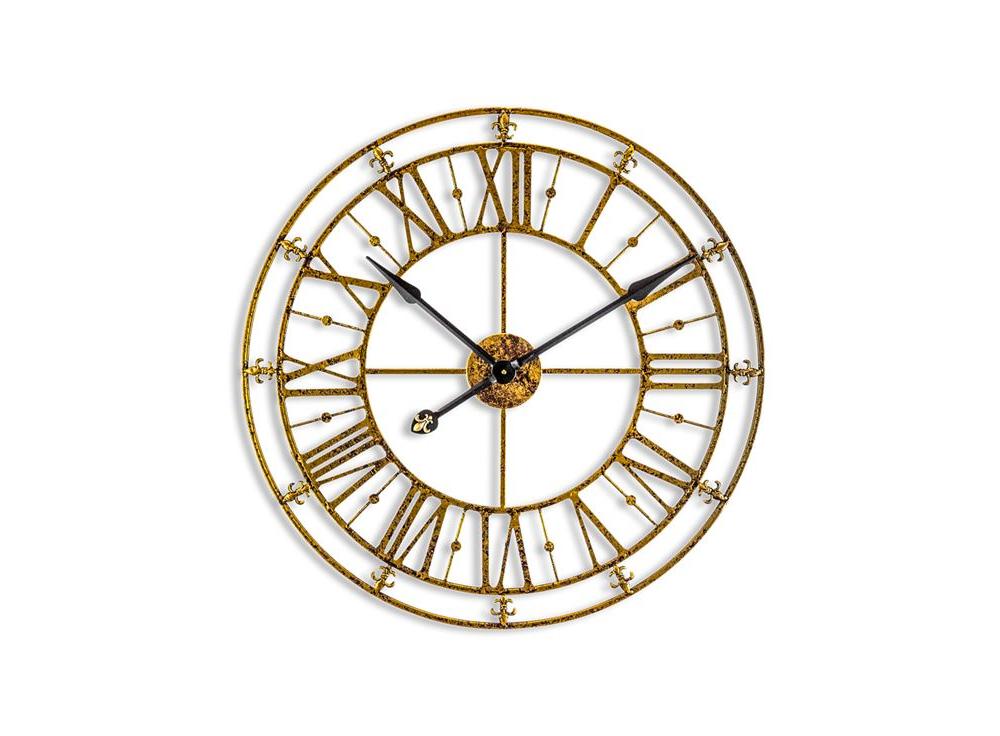 Distressed Gold Skeleton Wall Clock £99