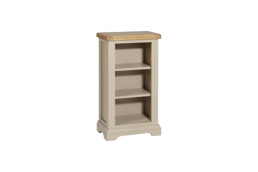 Truffle Painted Small Bookcase/DVD Rack