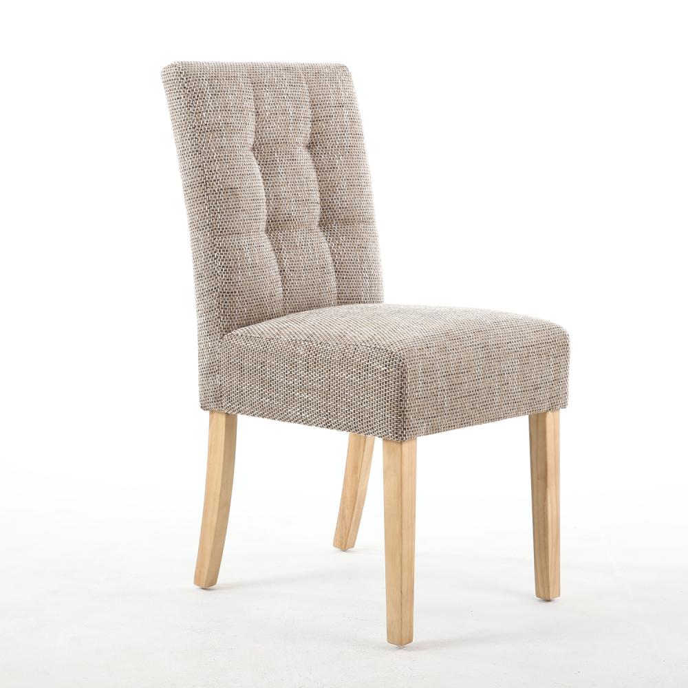 Oatmeal Waffle Back Dining Chair £135
