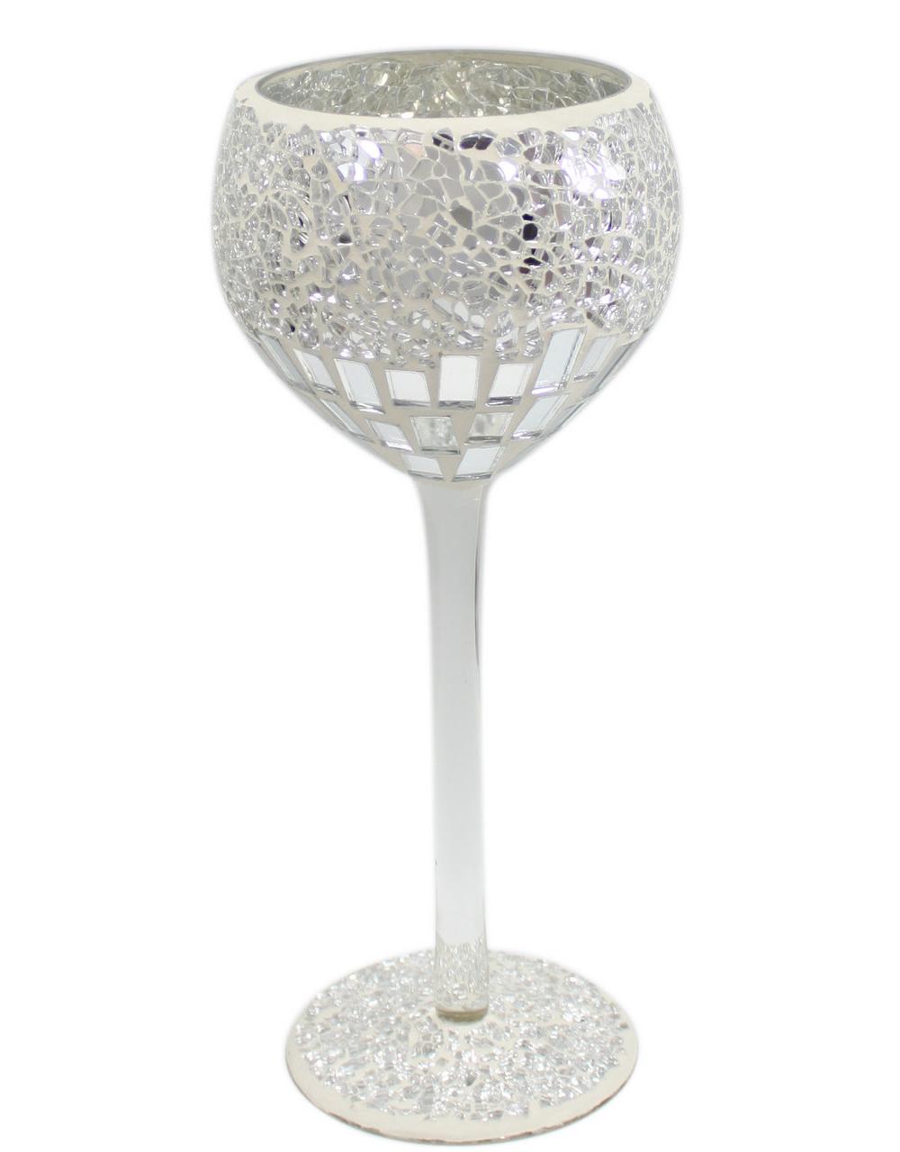 Silver Mosaic Goblet