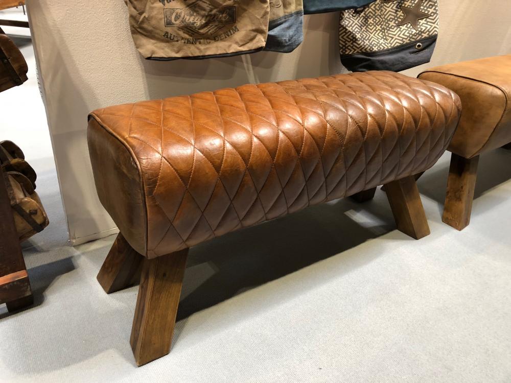 Quilted Leather Pommel Bench £299.
