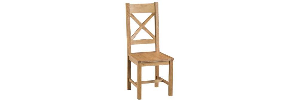 Cottage Oak Crossback Chair £159