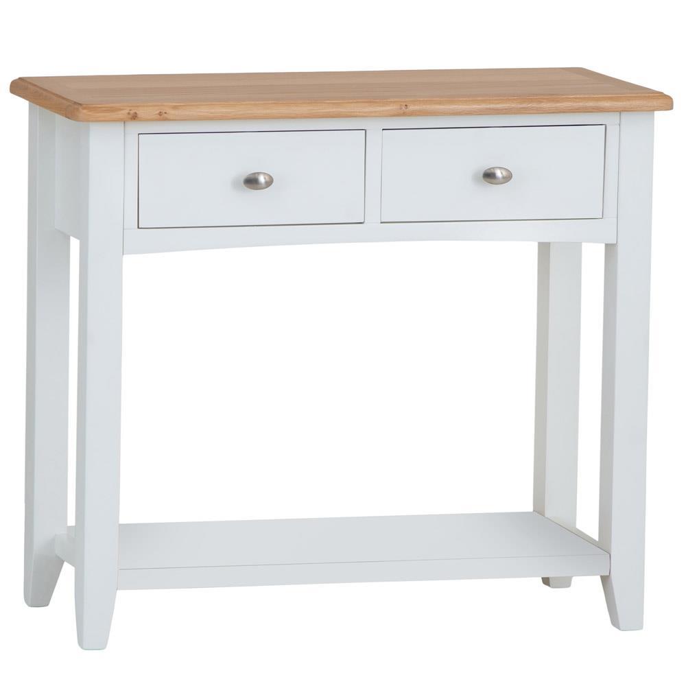 Soft White Console Table