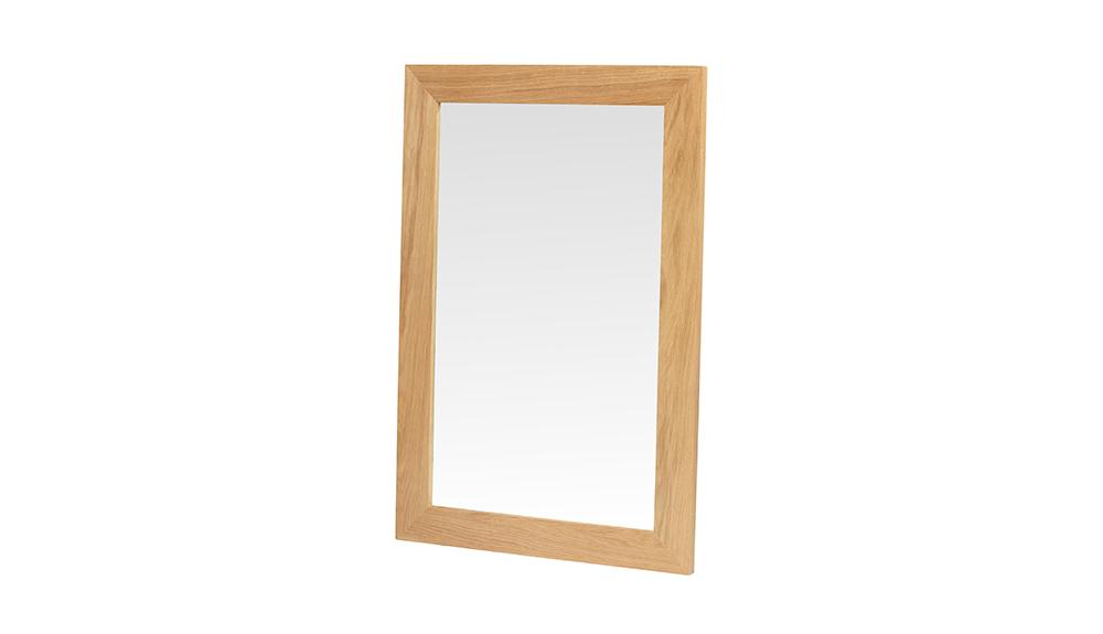 Contemporary Oak Mirror