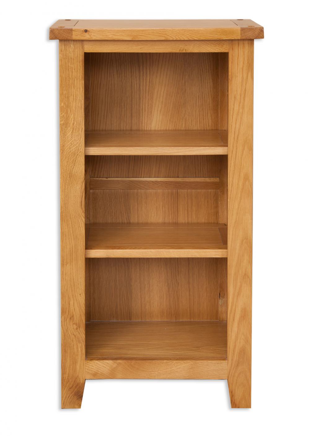 Natural Oak Small Bookcase/DVD Rack £229