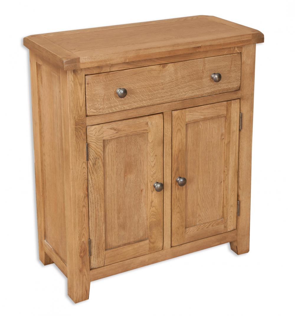 Country Oak Hall Cabinet