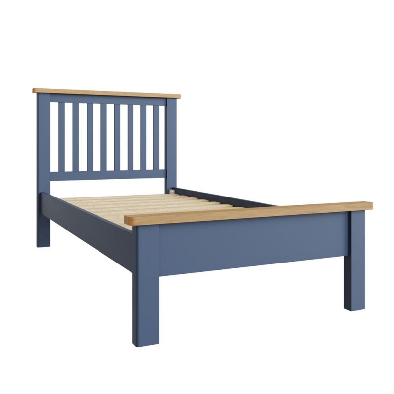 french navy painted 3ft bed