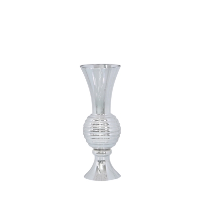 silver ball vase 45cm £29.99