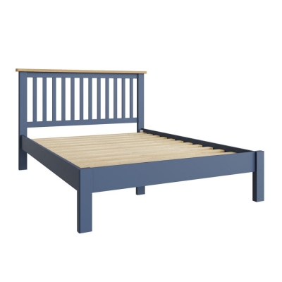 french navy painted 4.6ft bed