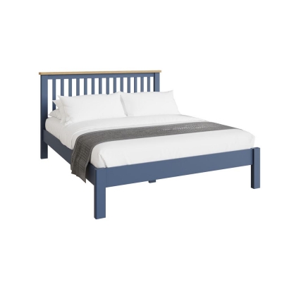 french navy painted 5ft bed