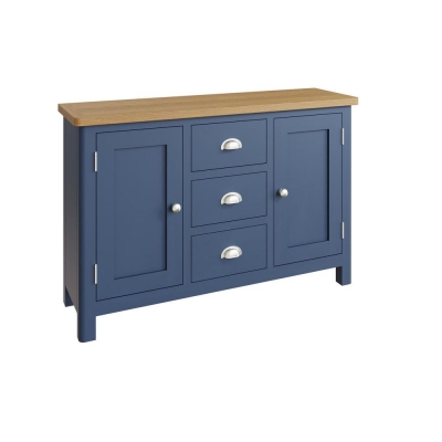 french navy painted large sideboard