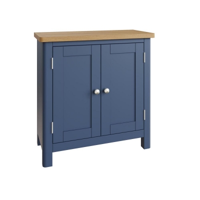 french navy painted small sideboard