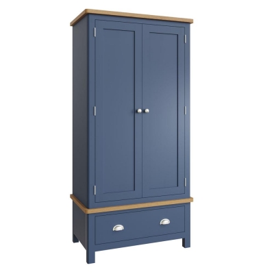 french navy painted gents wardrobe