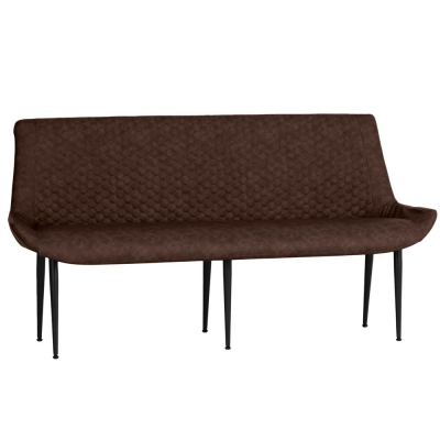 1.6m honeycomb bench available in brown, grey and tan
