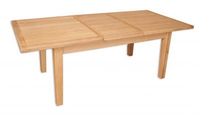 natural oak large extending table £650