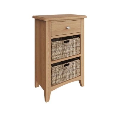 oak & seagrass 3 drawer chest £219