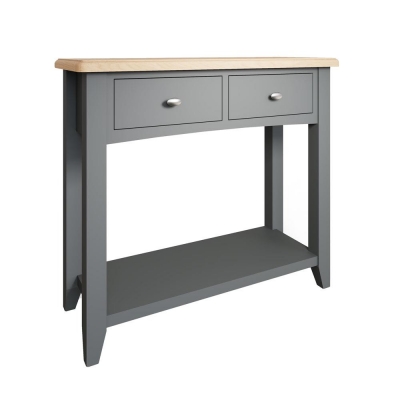 dark grey console table was £229 now only £199