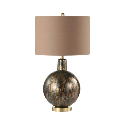 green glass marble table lamp £129