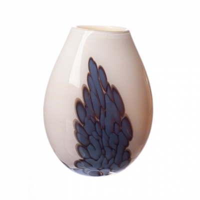 pebbles blue dome vase 