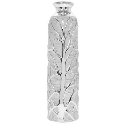 silver tree art deco vase £29.99