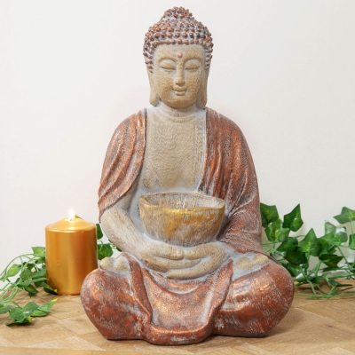 large sitting buddha