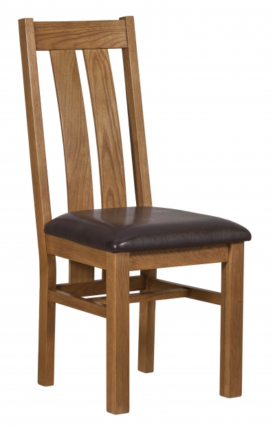 honey oak dining chair £149