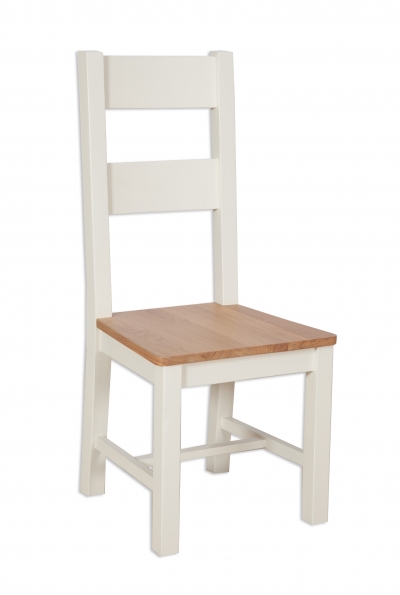 ivory painted dining chair £159