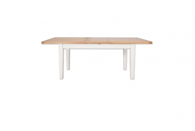 small white painted extending dining table 