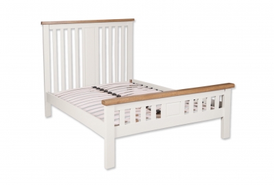 white painted king size bed   £599