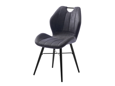 industrial grey dining chair £119