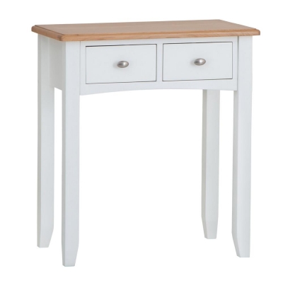 soft white dressing table