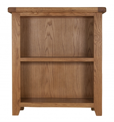 oak low bookcase