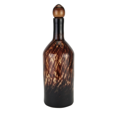 amber dapple tall bottle with stopper £42.99