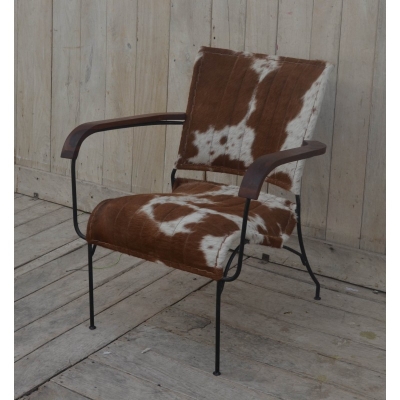 cowhide chair