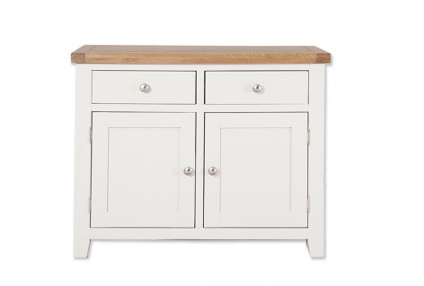 White Painted Furniture With Oak Tops